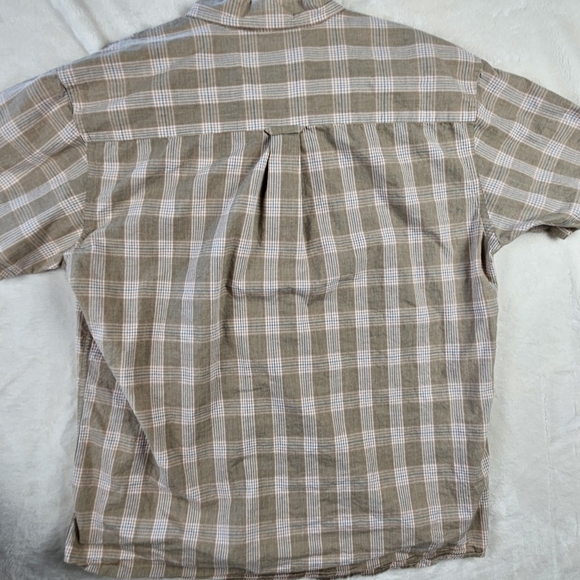 Vintage Pendleton shirt button down large American plaid woodland mills Portland - Picture 7 of 8